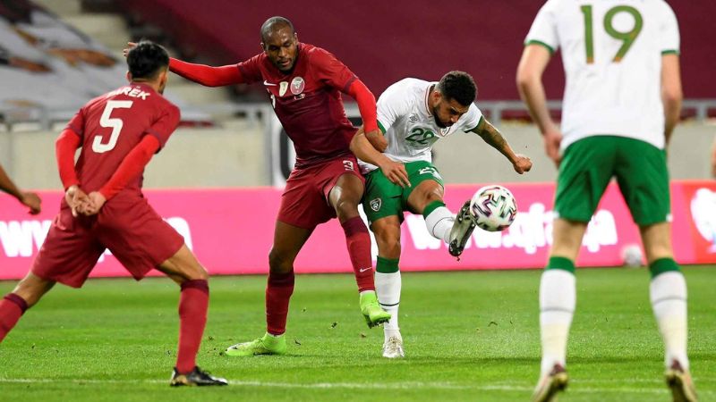 Bảng tỷ lệ kèo trận Ireland vs Qatar